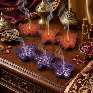 البخور الذكي شكل الفراشة